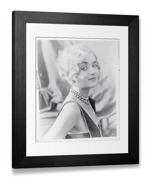 Framed Print : Portrait of Constance Bennett Framed Print : Portrait of Constance Bennett