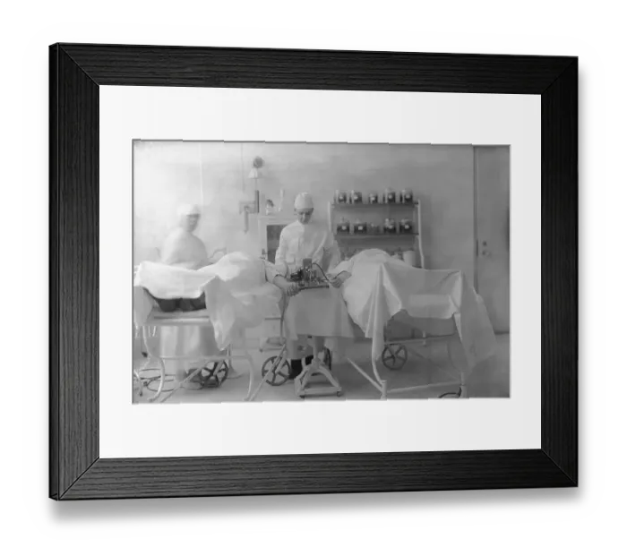 Framed Print : View of Transfusion Operation Framed Print : View of Transfusion Operation
