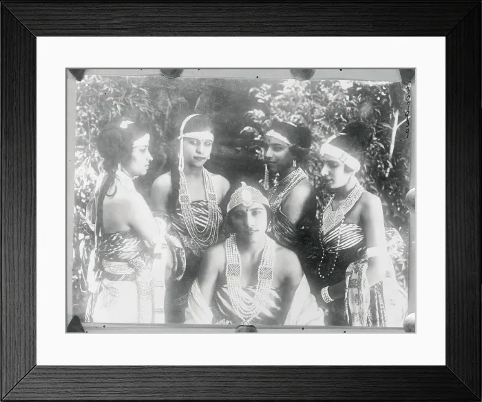 Framed Print : Indian Actresses Wearing Pearls Framed Print : Indian Actresses Wearing Pearls
