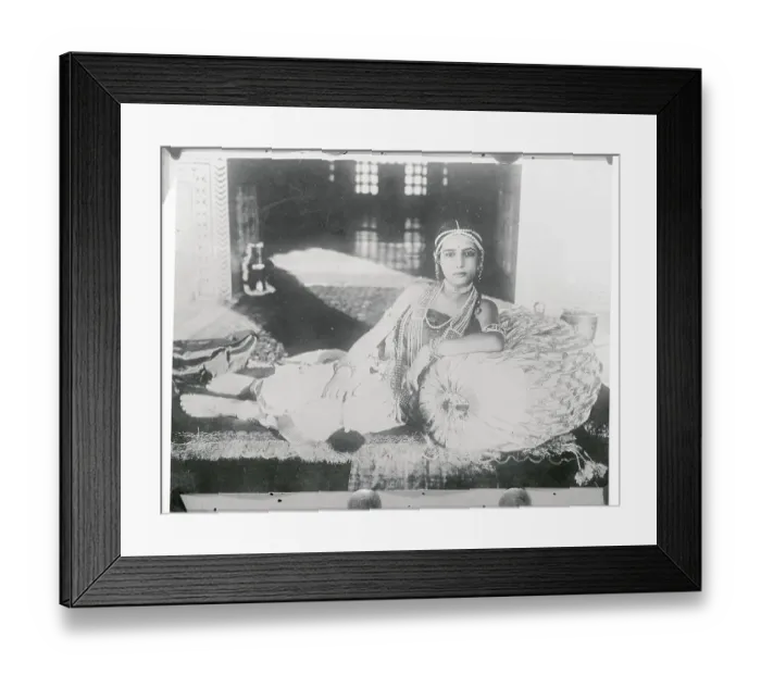 Framed Print : Portrait of an Indian Actress Framed Print : Portrait of an Indian Actress