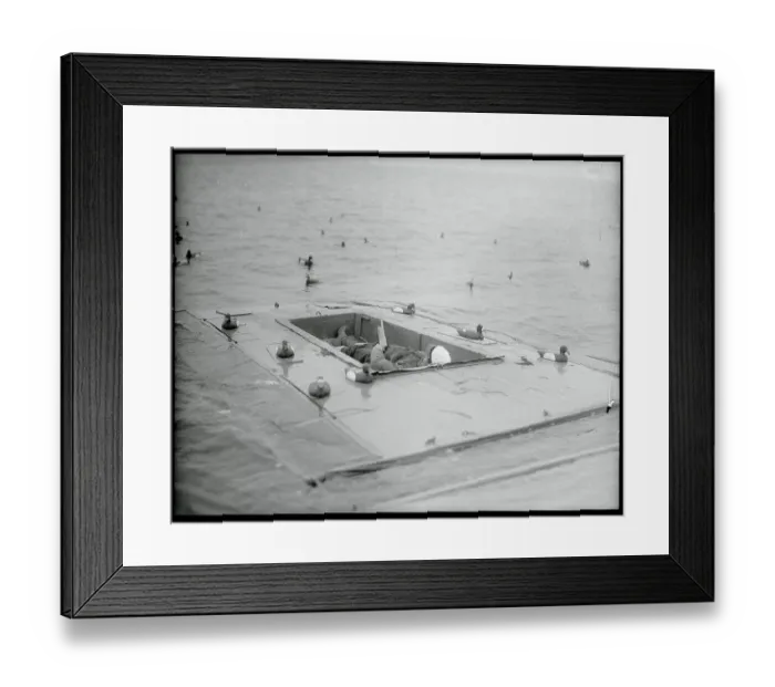 Framed Print : J. Olen Smith Duck Hunting Framed Print : J. Olen Smith Duck Hunting