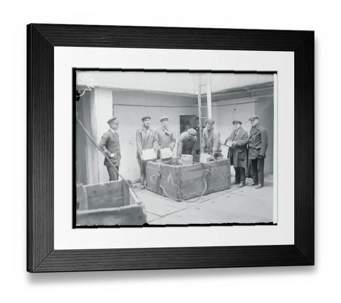 Framed Print : Men Showing British Gold Framed Print : Men Showing British Gold