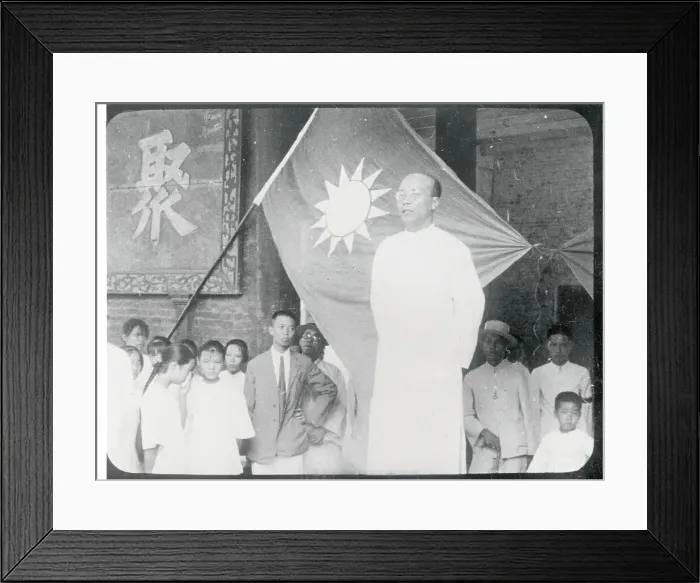 Framed Print : Chinese Mayor Speaking to Citizen Unrest Framed Print : Chinese Mayor Speaking to Citizen Unrest