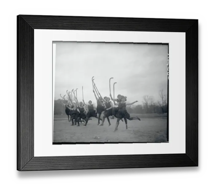 Framed Print : Girls Hockey Team Framed Print : Girls Hockey Team