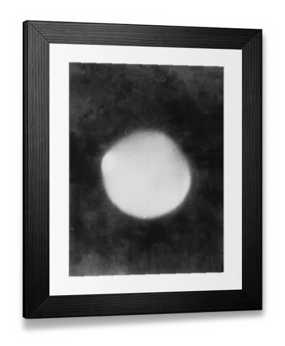 Framed Print : View of Mars from Distant Framed Print : View of Mars from Distant