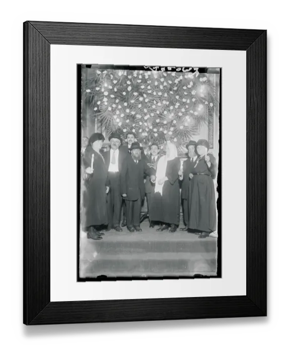 Framed Print : Elderly Couple Being Married Framed Print : Elderly Couple Being Married