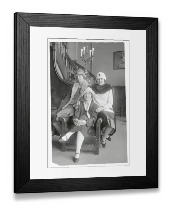 Framed Print : Portrait of Russian Princesses Framed Print : Portrait of Russian Princesses