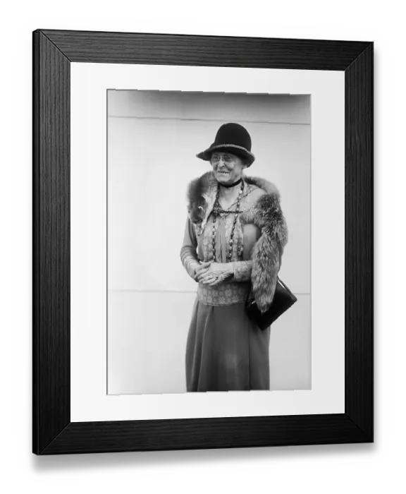 Framed Print : Portrait of Annie Peck Framed Print : Portrait of Annie Peck
