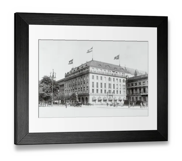 Framed Print : Motel Adlon of Berlin Framed Print : Motel Adlon of Berlin
