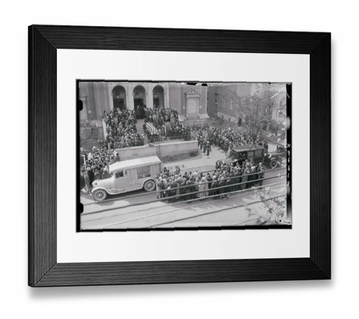Framed Print : Funeral For Soldier Framed Print : Funeral For Soldier