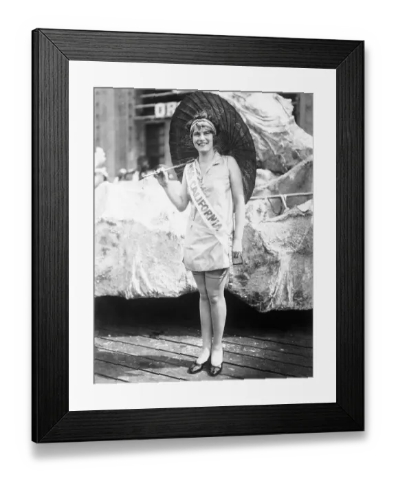 Framed Print : Miss America of 1925 Framed Print : Miss America of 1925