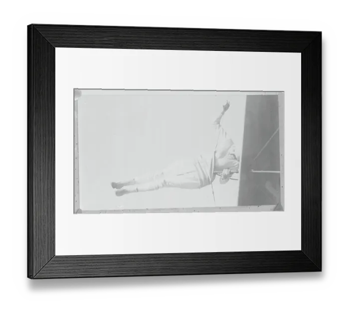 Framed Print : Lillian Boyer Performing Aerial Stunt Framed Print : Lillian Boyer Performing Aerial Stunt