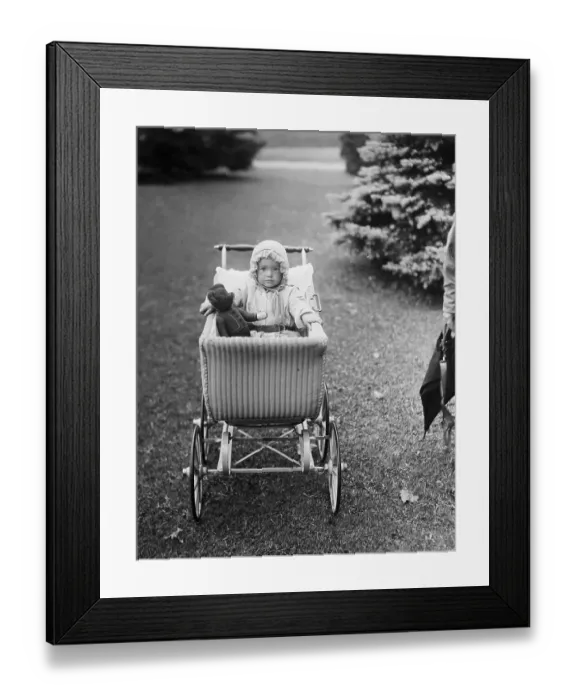 Framed Print : Portrait of Gloria Vanderbilt as a Baby Framed Print : Portrait of Gloria Vanderbilt as a Baby