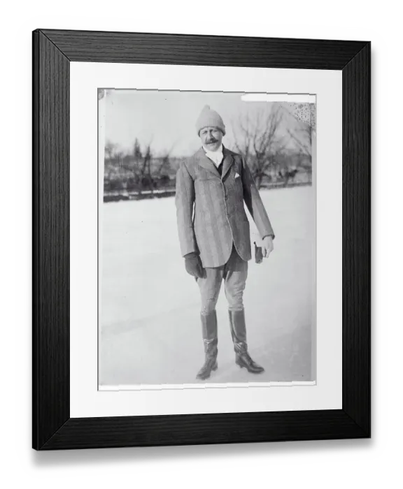 Framed Print : Portrait of Robert Goelet Framed Print : Portrait of Robert Goelet