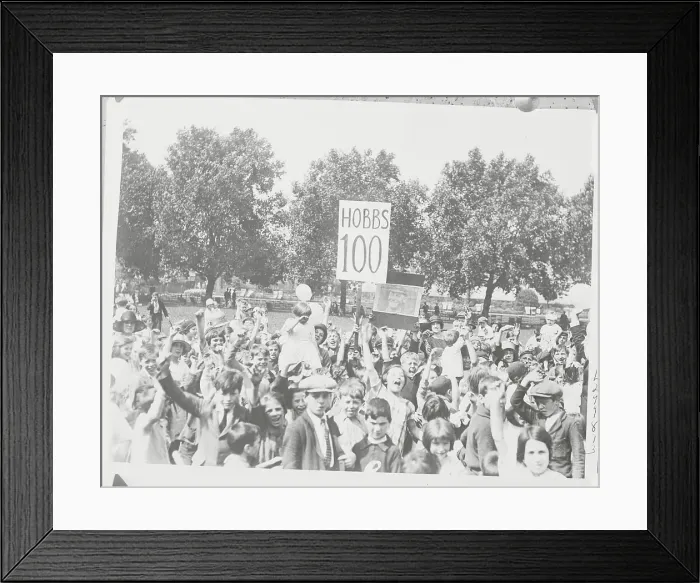 Framed Print : Youngsters Rallying for Jack Hobbs Ceremony Framed Print : Youngsters Rallying for Jack Hobbs Ceremony