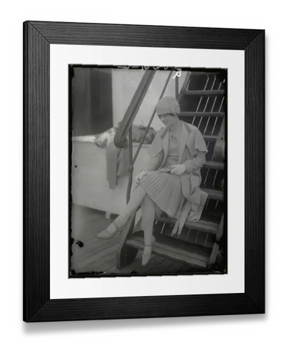 Framed Print : Beatrice Wells Following Fashion Rules Framed Print : Beatrice Wells Following Fashion Rules