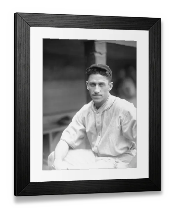 Framed Print : Kiki Cuyler Posing in Baseball Uniform Framed Print : Kiki Cuyler Posing in Baseball Uniform