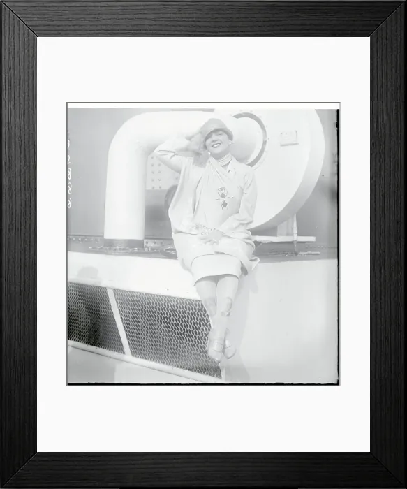 Framed Print : Irene Bordoni on Liner Framed Print : Irene Bordoni on Liner