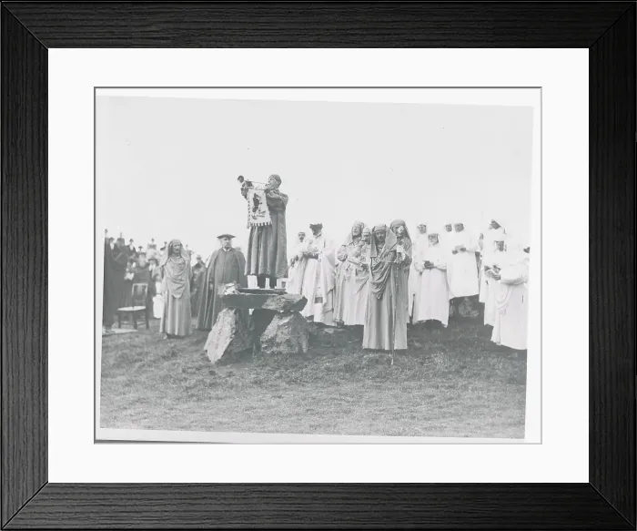 Framed Print : Opening of Welsh Ceremony Framed Print : Opening of Welsh Ceremony