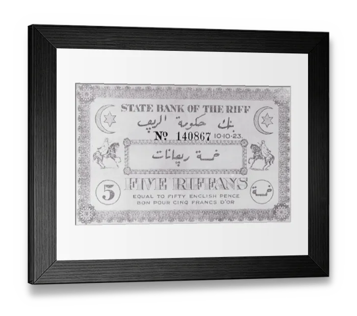 Framed Print : Riff Paper Money Framed Print : Riff Paper Money