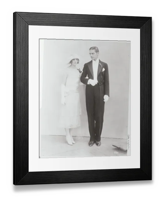 Framed Print : Douglas Fairbanks Jr. and Cousin Framed Print : Douglas Fairbanks Jr. and Cousin