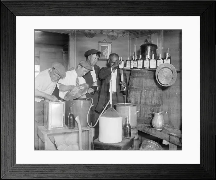 Framed Print : Agents Discovering Illegal Still Framed Print : Agents Discovering Illegal Still