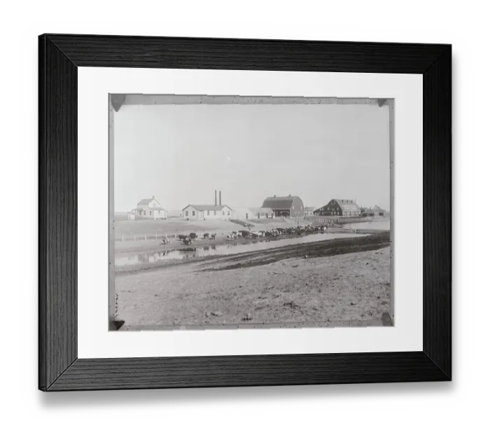 Framed Print : Farm Buildings Framed Print : Farm Buildings