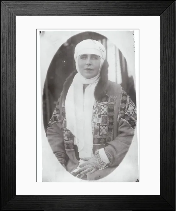Framed Print : Roumania's Queen Marie in 1925