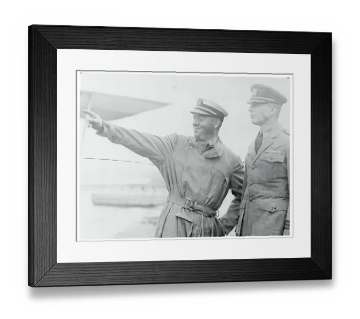 Framed Print : Portrait of Naval Aviators Framed Print : Portrait of Naval Aviators
