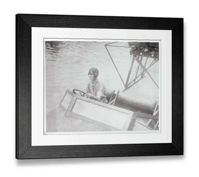 Framed Print : Lilea Sherberne Driving Fastest Boat Framed Print : Lilea Sherberne Driving Fastest Boat