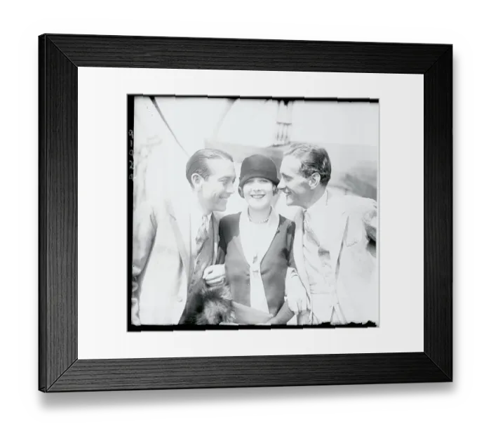 Framed Print : Portrait of Marilyn Miller with Colleagues Framed Print : Portrait of Marilyn Miller with Colleagues