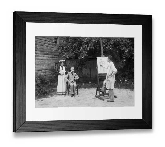 Framed Print : Norman Rockwell Drawing Modern Models Framed Print : Norman Rockwell Drawing Modern Models