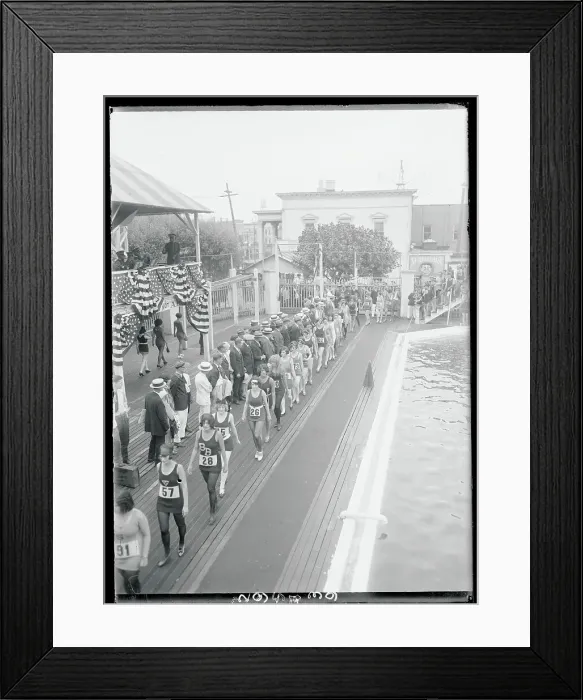 Framed Print : Beauty Pageant at Coney Island Framed Print : Beauty Pageant at Coney Island