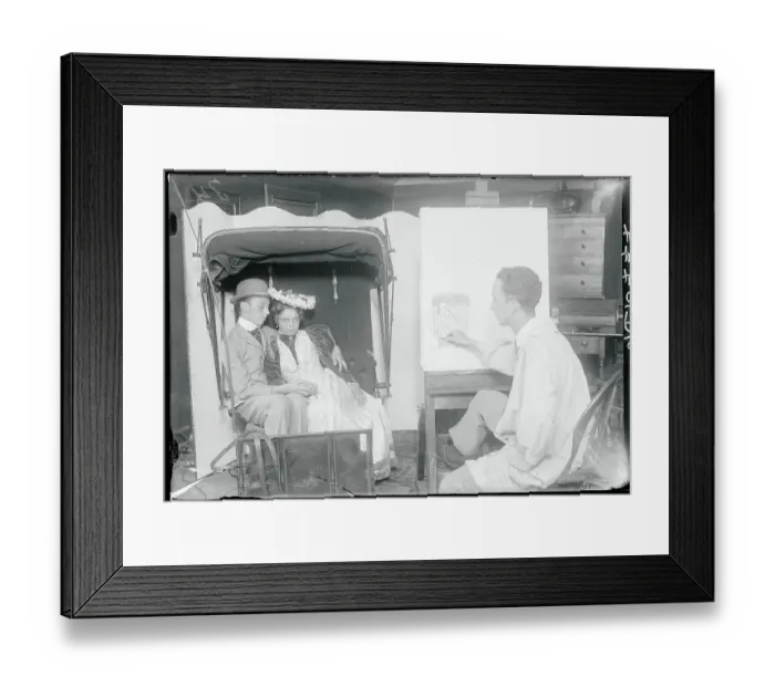 Framed Print : Norman Rockwell Drawing