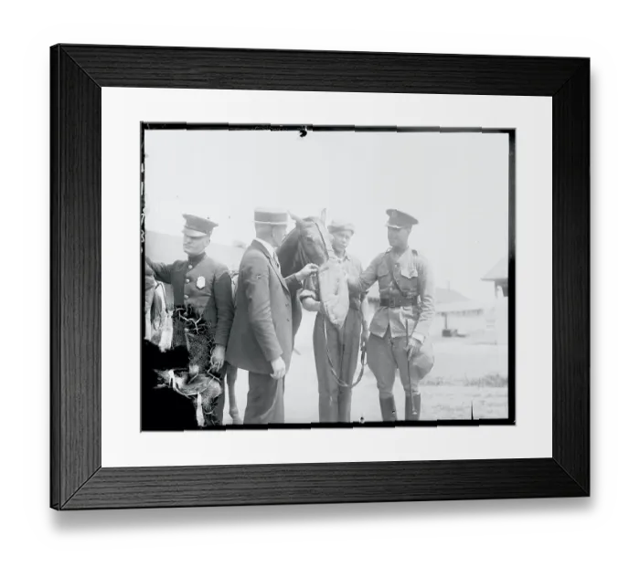 Framed Print : Animal Gas Mask Tests Framed Print : Animal Gas Mask Tests