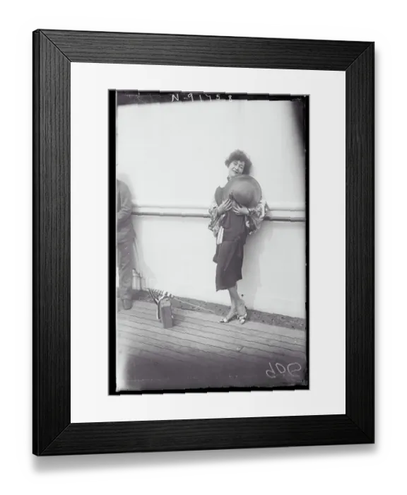 Framed Print : Portrait of Alla Nazimova