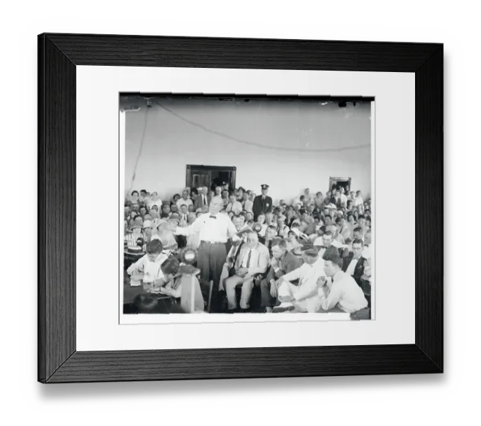 Framed Print : William Jennings Bryan in Court Framed Print : William Jennings Bryan in Court