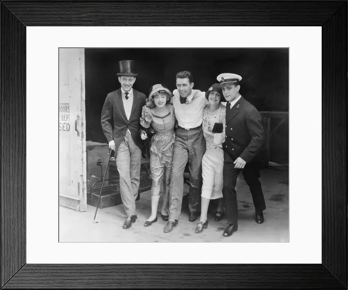 Framed Print : Marion Davies with Colleagues Framed Print : Marion Davies with Colleagues
