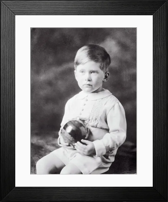 Framed Print : Portrait of Master George Lascelle