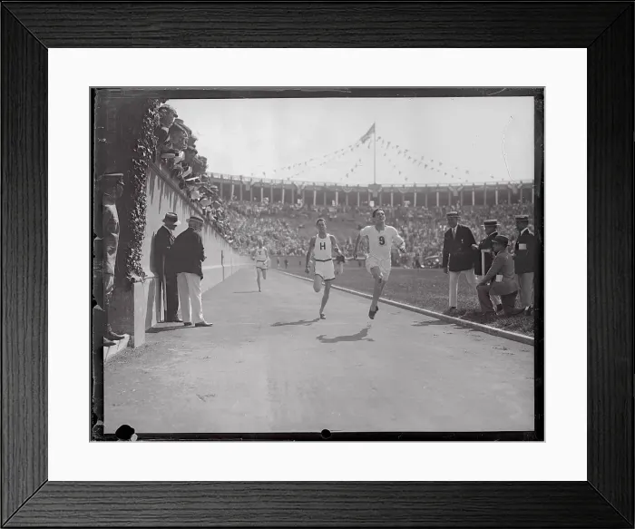 Framed Print : Runners Competing in a Race Framed Print : Runners Competing in a Race