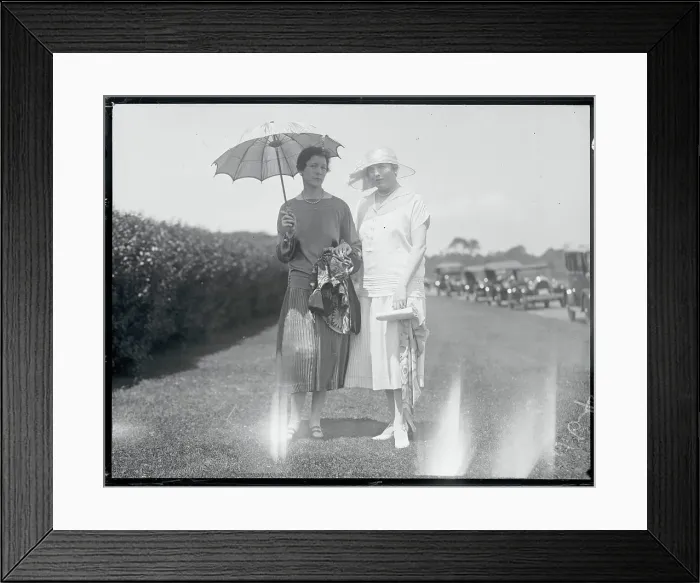 Framed Print : Portrait of Two Women Framed Print : Portrait of Two Women