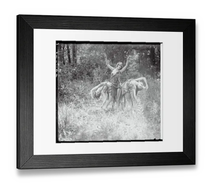 Framed Print : Ballet Dancers Performing a Dance Framed Print : Ballet Dancers Performing a Dance