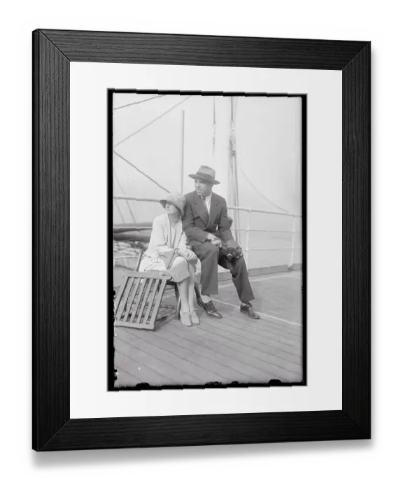 Framed Print : Portrait of King Vidor and Eleanor Boardman Framed Print : Portrait of King Vidor and Eleanor Boardman