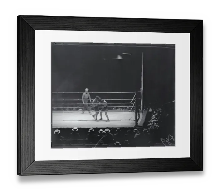 Framed Print : Boxing Bout Framed Print : Boxing Bout