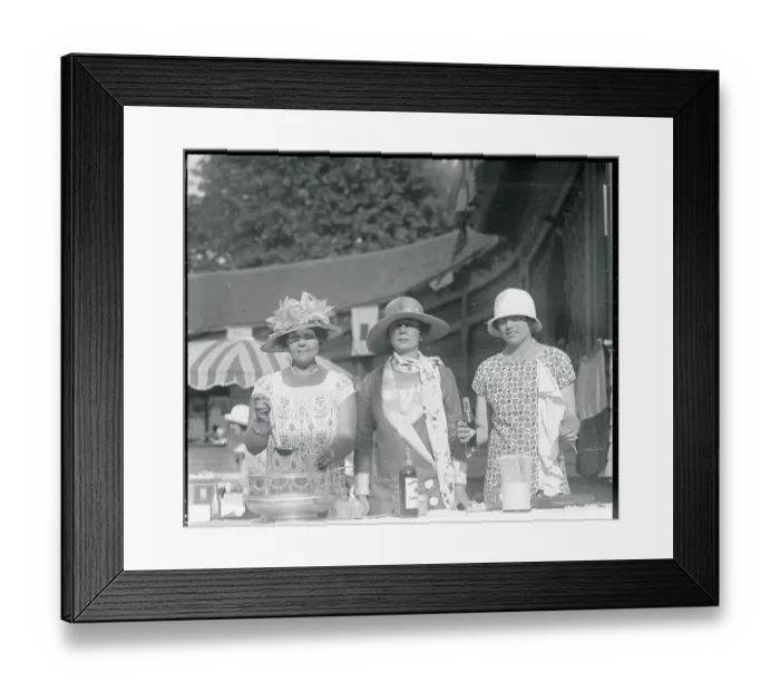 Framed Print : Women Serving Drinks Framed Print : Women Serving Drinks