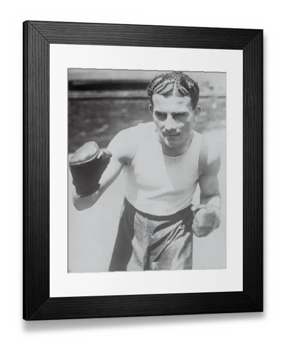 Framed Print : Fidel La Barba Raising His Fists Framed Print : Fidel La Barba Raising His Fists