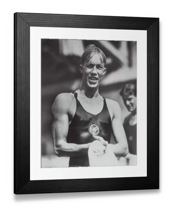 Framed Print : Robert Skelton Drying Off Framed Print : Robert Skelton Drying Off