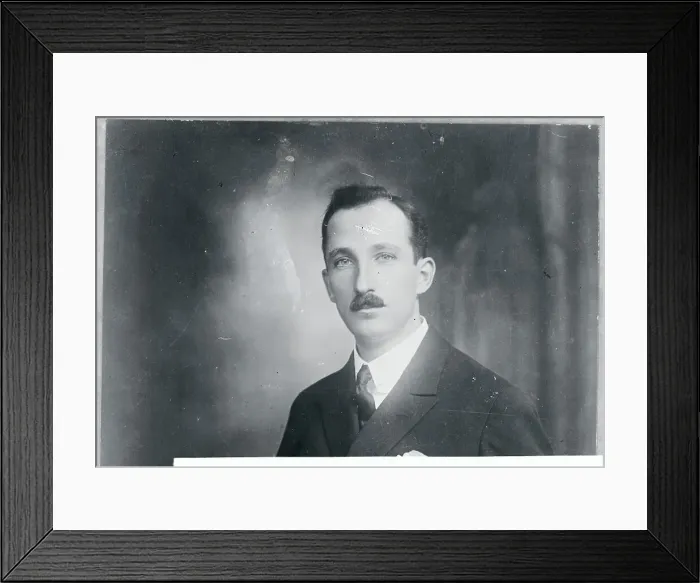 Framed Print : Portrait of King Boris III Framed Print : Portrait of King Boris III