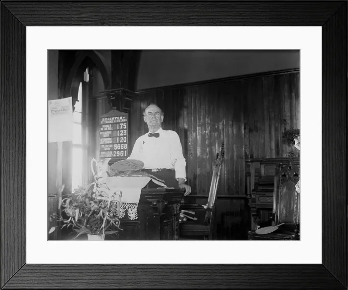 Framed Print : William Jennings Bryan at Pulpit Framed Print : William Jennings Bryan at Pulpit