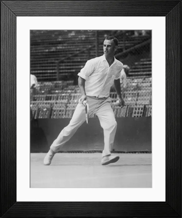 Framed Print : Harvey Snodgrass in Championship Tennis Match Framed Print : Harvey Snodgrass in Championship Tennis Match